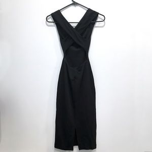 NWOT AMERICAN APPAREL ponte off shoulder dress